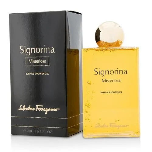 Salvatore Ferragamo Signorina Misteriosa Gel 200ml original – VelourHaus Guatemala