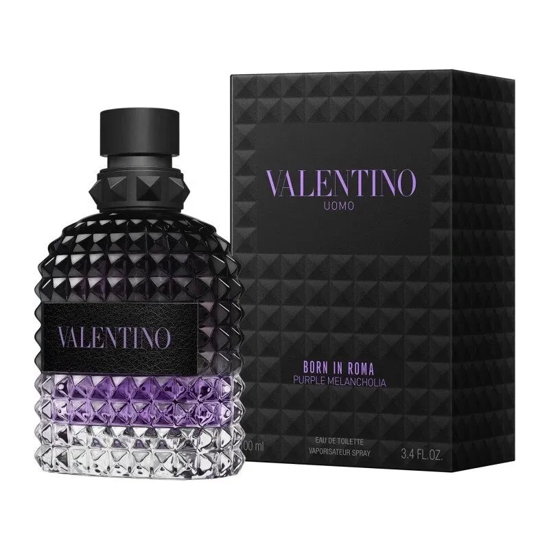 Valentino Uomo Born In Roma Purple Melancholia EDT 100ml original – VelourHaus Guatemala